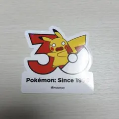 韓国限定 ポケモン ポップアップ 30周年ステッカー ピカチュウ - メルカリ