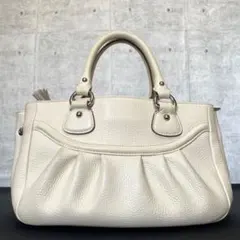 美品】WAKO 銀座和光 レザー ゴールド ライトゴールド金具 2WAYバッグ