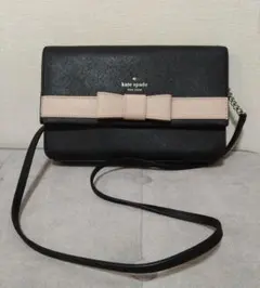 kate spade リボン付きショルダーバッグ