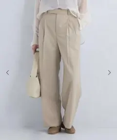 【美品】グリーンレーベルリラクシング シークレットスラックス 38