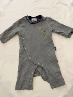 熊刺繍付ロンパース 60-70cm バースデイ POLO