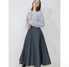 MERCURYDUO マーキュリーデュオ　キルティングジャガードフレアスカート