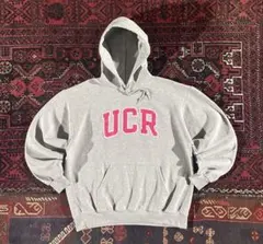 champion カレッジロゴ プルオーバー パーカー グレー L