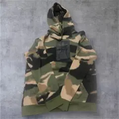 adidas カモ スウェット パーカー 迷彩 XLサイズ