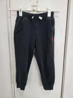 Polo Ralph Lauren ブラック スウェットパンツ 4T