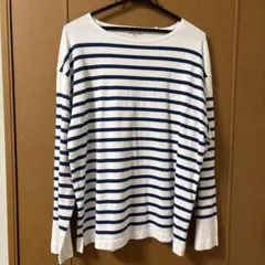 ブランド：GLOBAL WORK サイズ：S カラー：ホワイト×ネイビー