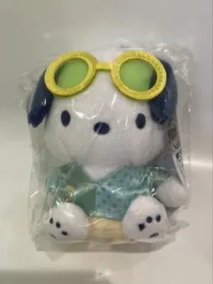 サンリオキャラクターズナイトプール ポチャッコのぬいぐるみチャーム