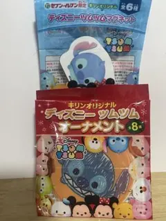 キリンオリジナル ディズニー ツムツム オーナメント&マグネット 미개봉