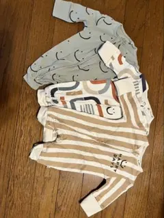 ロンパース・カバーオール 3点セット サイズ50