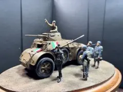 1／35 ドイツアフリカ軍団ホルヒ1a改造車両 - メルカリ