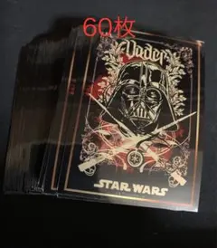 star wars スターウォーズ　スリーブ　ダースベイダー　スリーブ　60枚