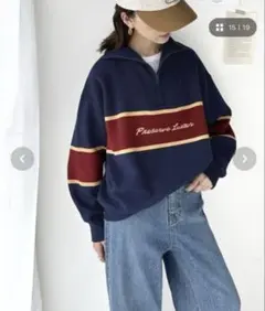 Java クラシカルエルフ　コラボ　ハーフジップ　ニット