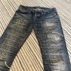 希少　ヒステリックグラマー　RAMONES パッチ付きデニム　ヴィンテージ 2025年最新】ヒステリックグラマー ラモーンズの人気アイテム
