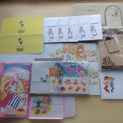 昭和レトロ 70-80年代 ファンシー 封筒 メモ帳 まとめ売り レア