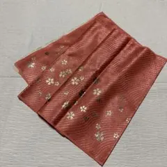 金彩　帯揚げ　ハギレ　正絹