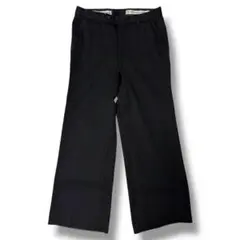 【OLD USED VINTAGE】 スラックス ストレート ウール ブラック