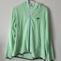 YONEX フード付きパーカー JP L ライトグリーン