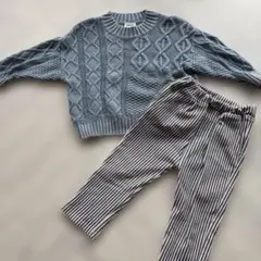 【まとめ売り】 ブリーズ ケーブル ニット プティマイン パンツ 子供 洋服 男