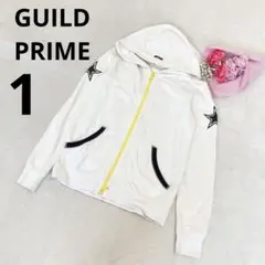 GUILD PRIME ギルドプライム 裏パイル パーカー 長袖 ホワイト 1のサムネイル