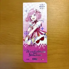 プロセカ 韓国 POP-UP 箔押しレーザーチケット 鳳えむ