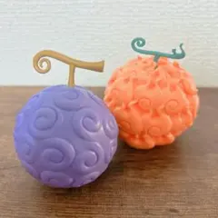 ワンピース 悪魔の実コレクションフィギュア ~ゴムゴムの実＆メラメラの実~