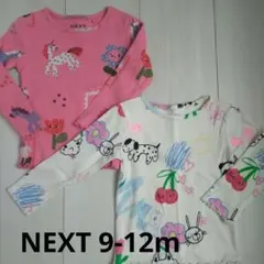 NEXT 9-12m 長袖カットソー 2枚セット