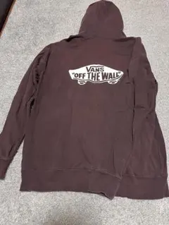VANS オフ・ザ・ウォール パーカー ダークブラウン