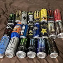 エナジードリンクの空き缶