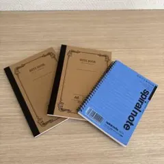 ノート 3冊のサムネイル