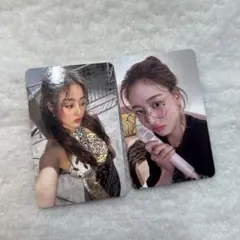 twice ジヒョ zone トレカ 2枚セット