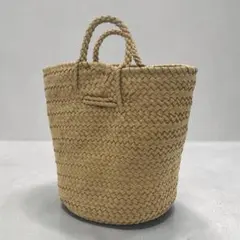 美品Aeta BASKET M +SHOULDER レザーカゴバッグ グレージュ - メルカリ