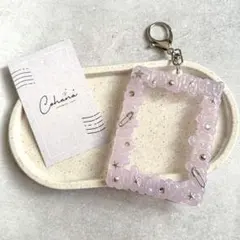 ホイップデコキーホルダー ┆ピンク┆トレカケース 推し