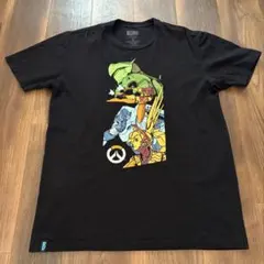 【美品】オーバーウォッチ OVERWATCH 公式 Tシャツ ブラック L