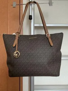 MICHAEL KORS ブラウン トートバッグ