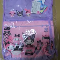 サンリオ クロミ マイメロ ピアノ ナップサック リュック