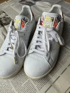 aco様専用　アディダス スタンスミス☆花柄☆スニーカー 24.5cm