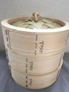 照宝 桧せいろ 二段 蒸し板セット24cm 蒸篭 - メルカリ