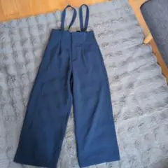 URBAN RESEARCHサスペンダー付き ハイウエスト ワイドパンツのサムネイル