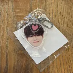 TREASURE カプセルトイ 顔アクキー 喜怒哀楽 ジェヒョク「喜」