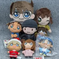 名探偵コナン ぬいぐるみ 8体セット