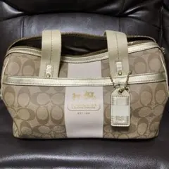 COACH コーチ ハンドバッグ　ミニボストン
