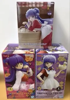 らんま1/2 シャンプー フィギュア 3点まとめ売り