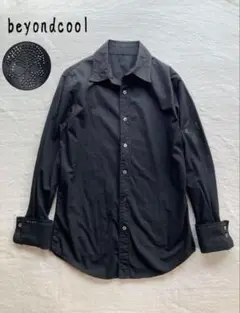 ビヨンクール　beyondcool ラインストーン　スカル　長袖シャツ