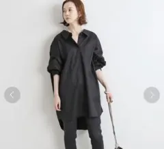 MIRKO BERTOLA ブラック長袖シャツ