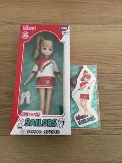 Licca リカちゃん セーラーズスタイル 人形本体 リカちゃんくじ　2点セット