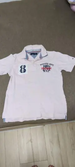 TOMMY HILFIGER ピンク ポロシャツ M