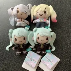 美品【プロセカ】ふわぷちマスコット~初音ミク~4点セット~