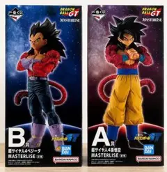 新品未開封 一番くじ ドラゴンボールGT A賞 孫悟空 B賞 ベジータ