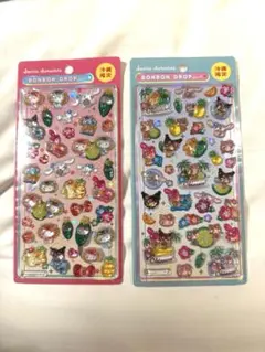サンリオ 沖縄限定 ボンボンドロップシール 2枚セット