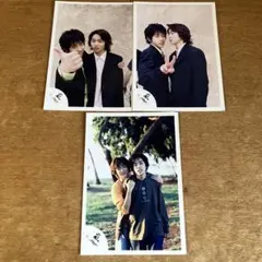 櫻井翔　二宮和也　ツーショット　生写真　旧ロゴ